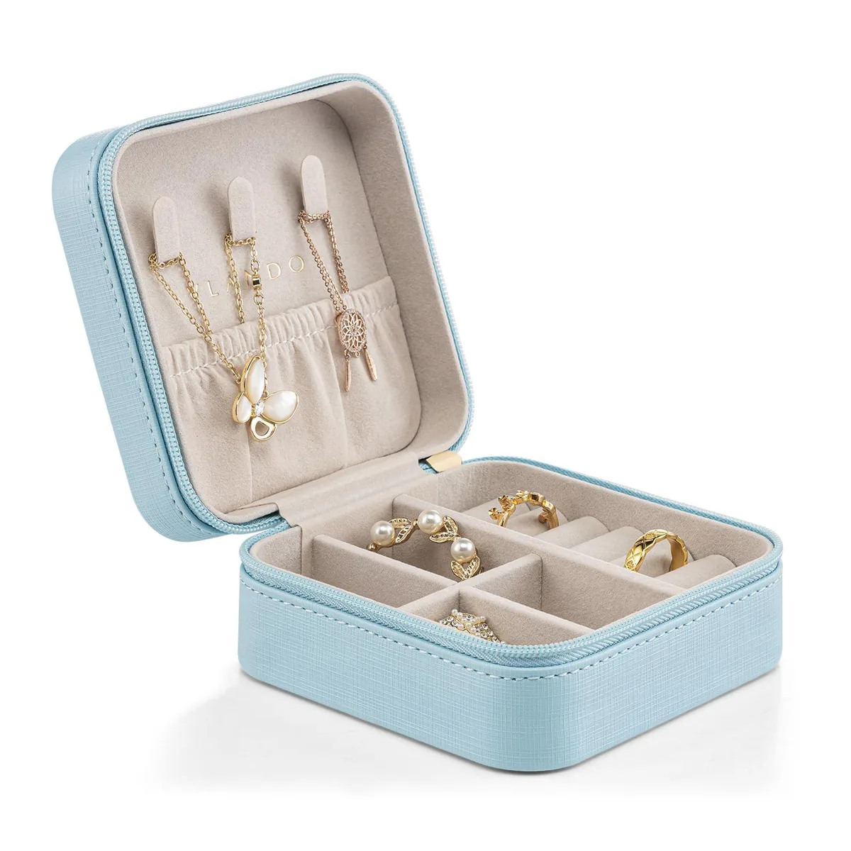  Vlando Jewelry Box Organizer Blue 11.5 cm — صورة المنتج