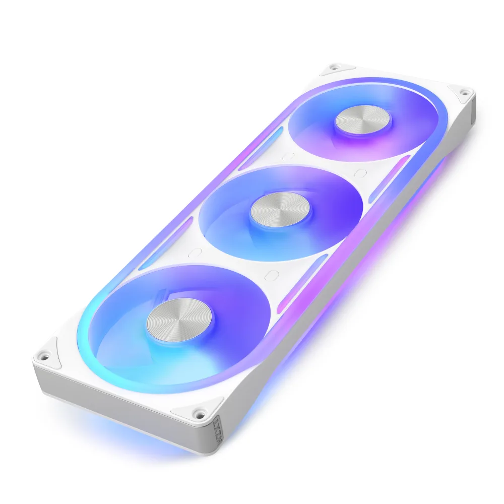 NZXT NZXT RF-E36US-WA 360mm triple fan 11 blades 96 RGB 60 CFM 2.4 mmH2O 32.2 dBA — תמונת המוצר