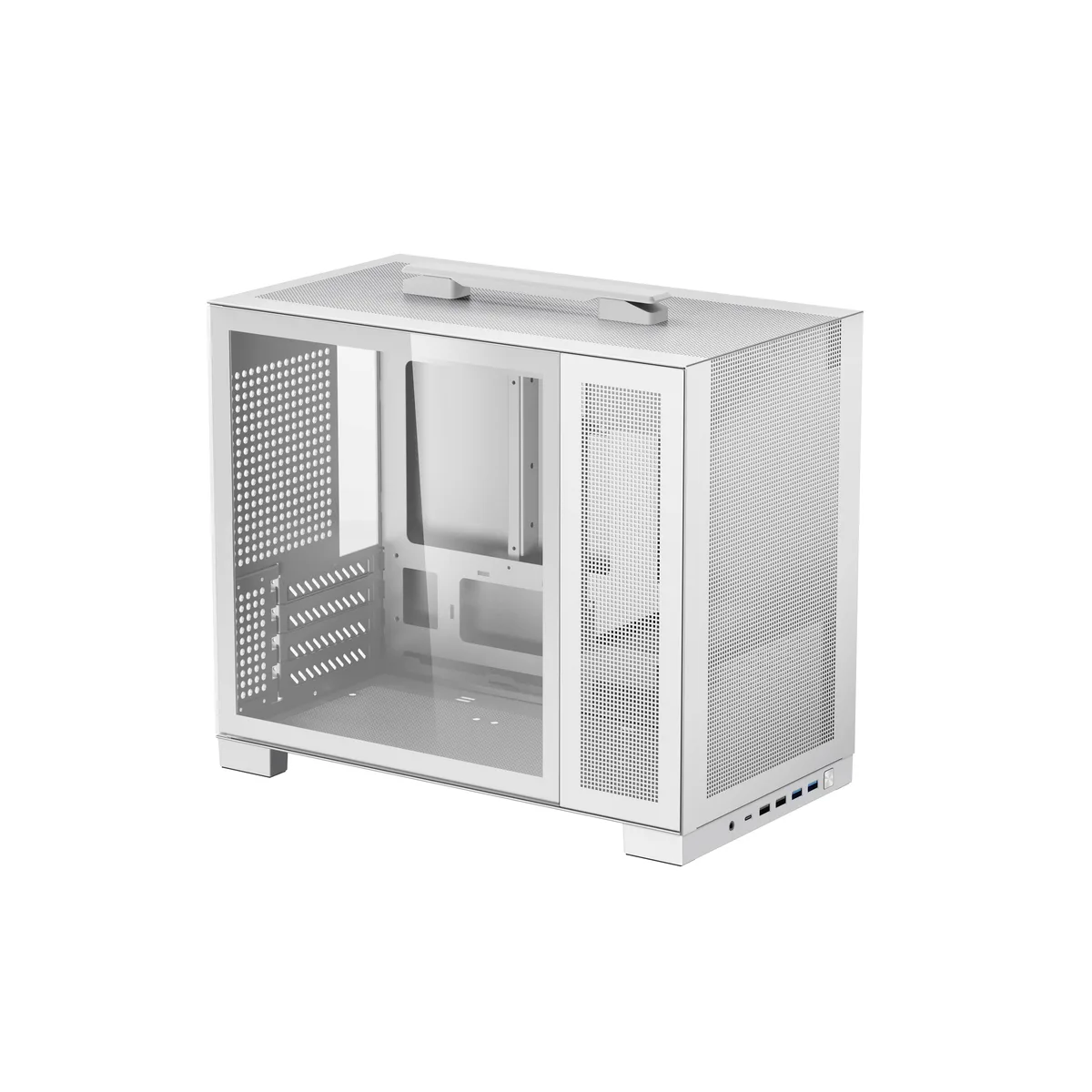 Shiny Snake Shiny Snake G380-Glass 23L MATX PC case, White, Tempered Glass — product photo