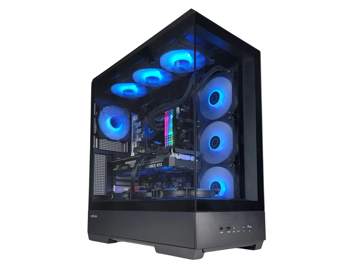 GRI GRI Gaming PC i7-14700K 32GB DDR5 RTX 4060 8GB 2TB NVMe 360mm Water Cooler WiFi 6E — zdjęcie produktu