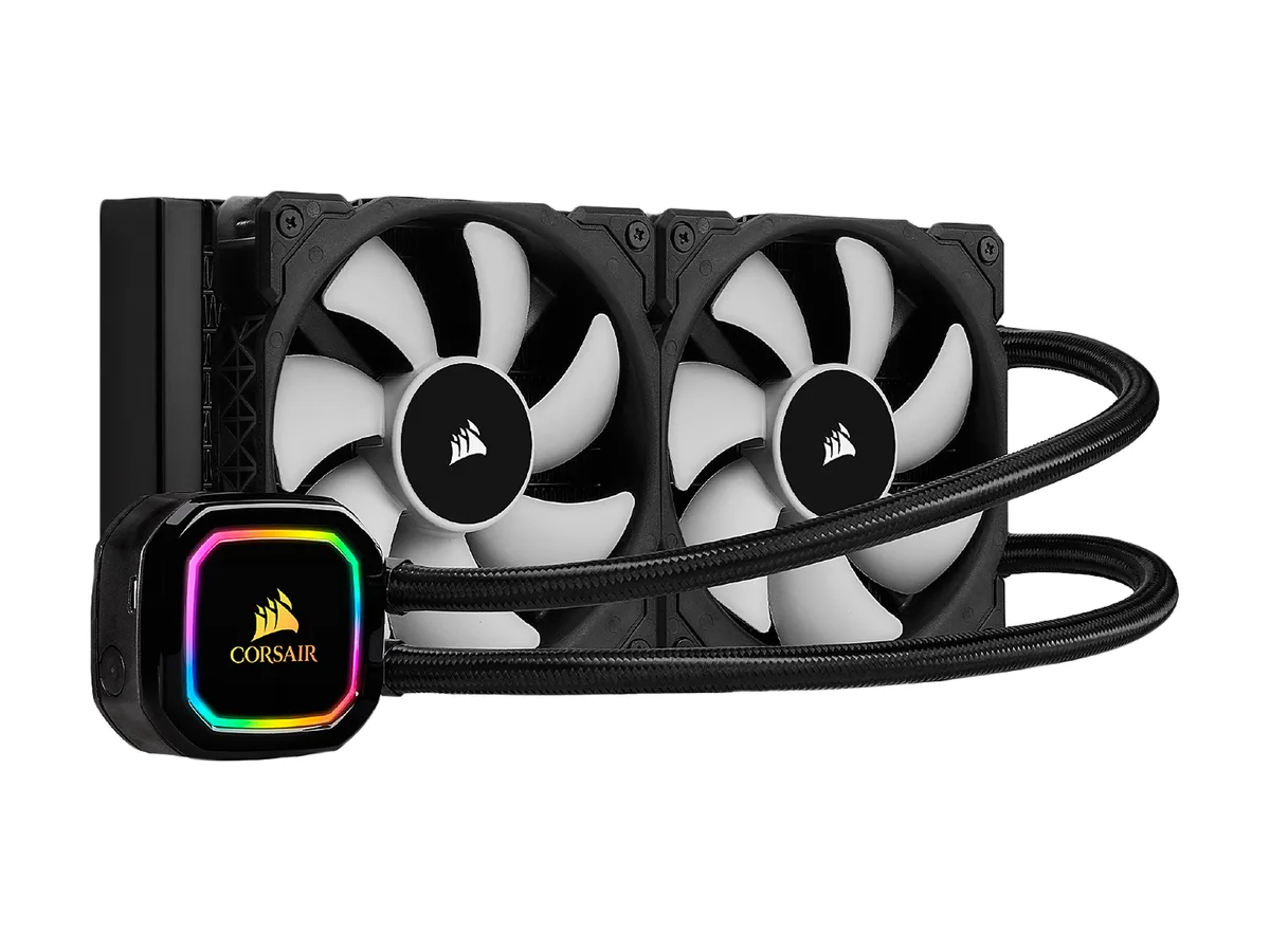 Corsair Corsair iCUE H100i RGB PRO XT 240mm liquid cooler CW-9060043-WW — product photo