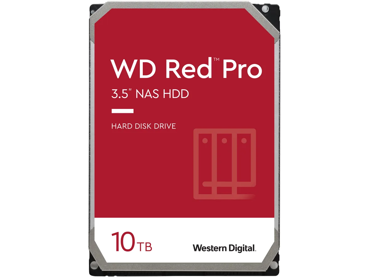 Western Digital Western Digital WD101KFBX 10TB 7200 RPM 256MB Cache SATA 6.0Gb/s 3.5" internal hard drive — Produktfoto