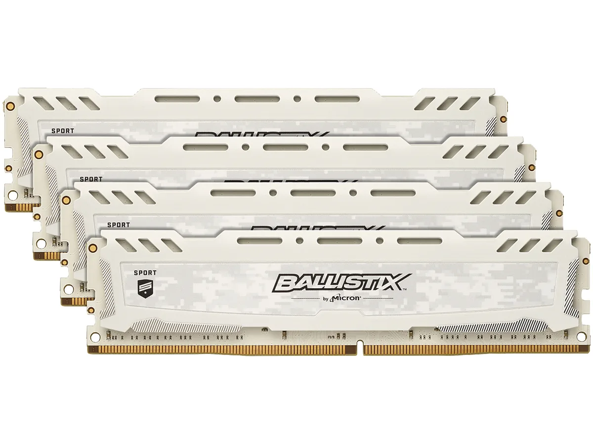 Ballistix Ballistix Sport LT BLS4K8G4D240FSC 32GB (4 x 8GB) DDR4 2400 desktop RAM — photo du produit