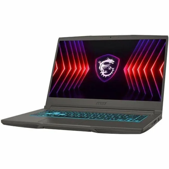 Cosmos Gray 15.6 inch gaming laptop, thin profile, matte finish