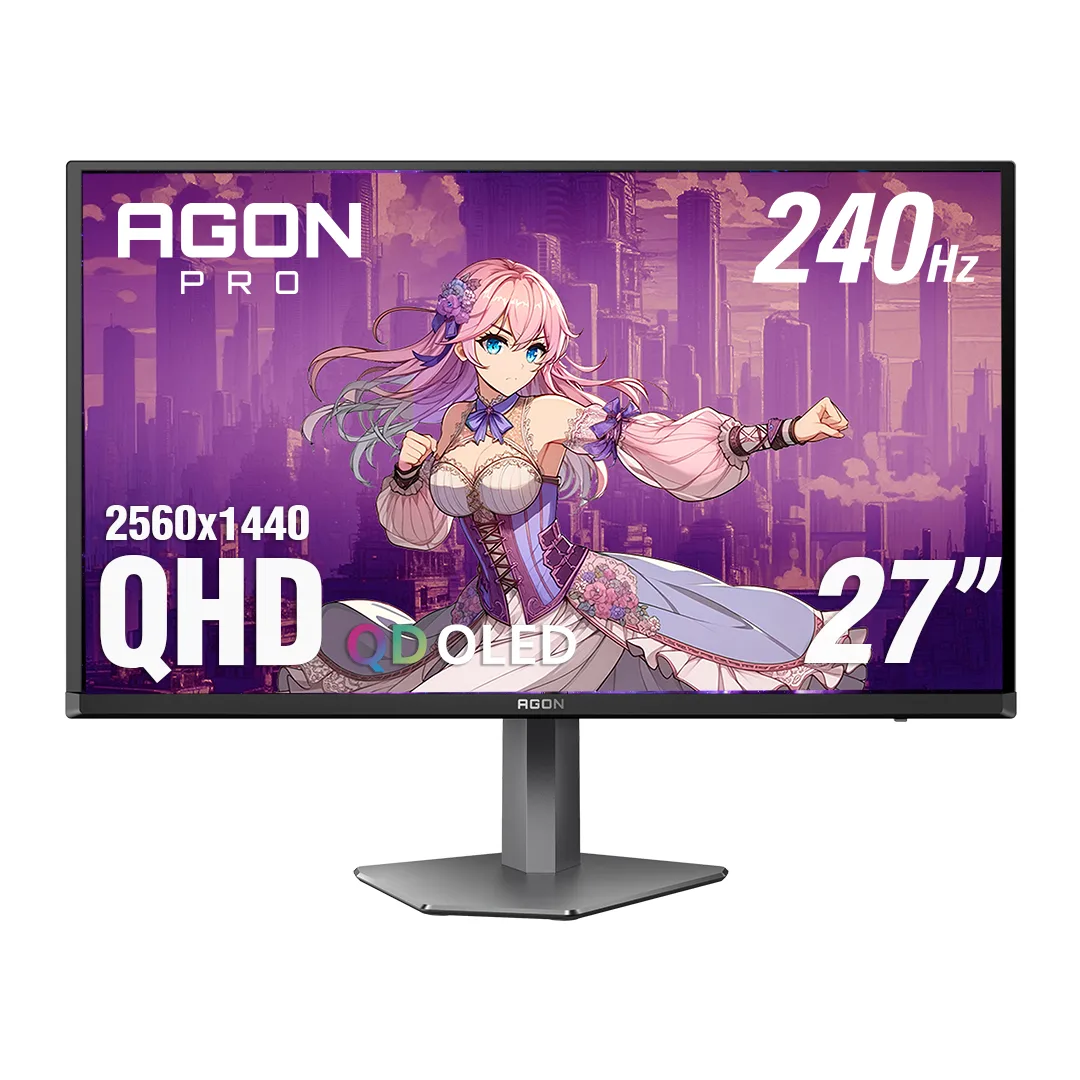 AOC Monitors AOC Monitors AG276QZD2 27" 240Hz OLED QHD gaming monitor — product photo