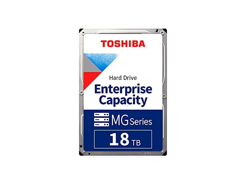 Toshiba Toshiba MG09ACA18TE 18TB 3.5" SATA 7200rpm 512MiB internal hard drive — produktbilde