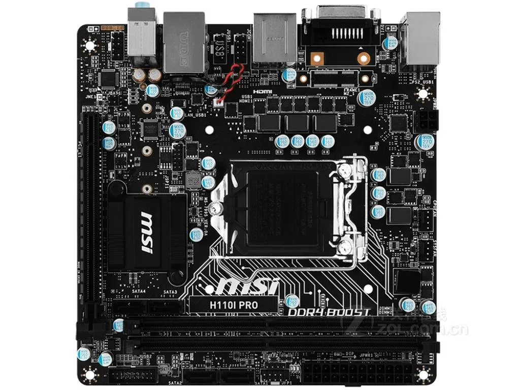MSI MSI H110I PRO Intel H110 LGA 1151 DDR4 Mini-ITX motherboard — toote foto