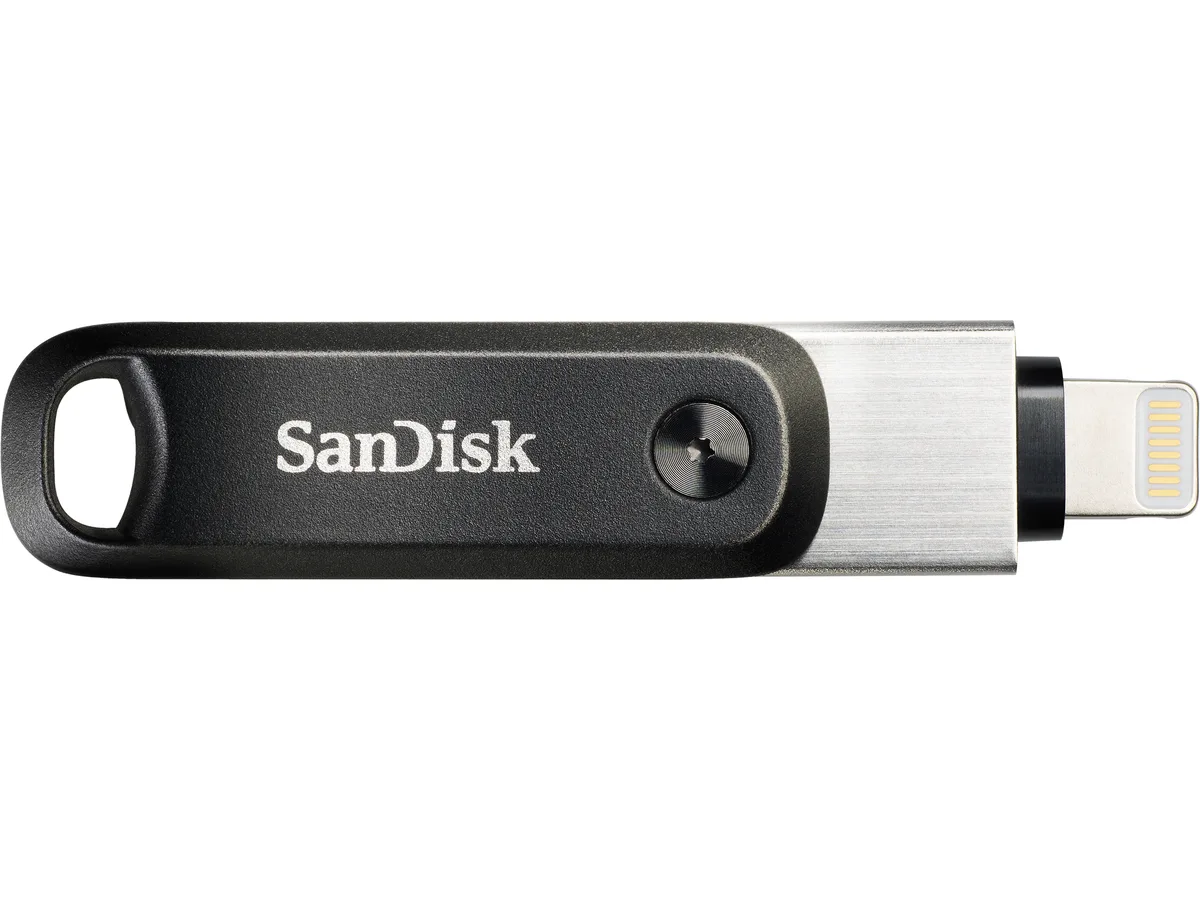 SanDisk SanDisk iXpand Go SDIX60N-128G-GN6NE 128GB USB flash drive — termékfotó