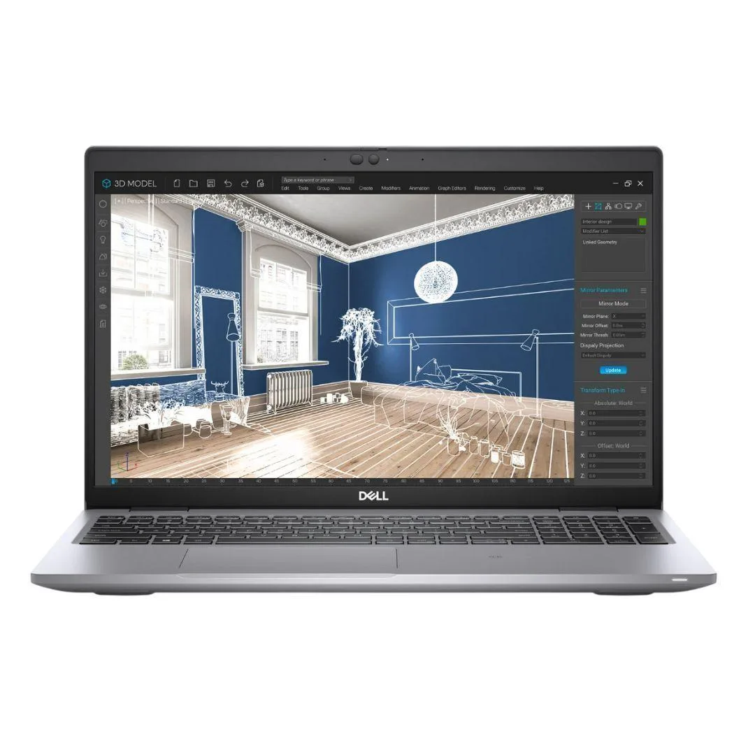 DELL DELL Precision 3560 2-in-1 Laptop 15.6" i5-1145G7 32GB 512GB — foto produk