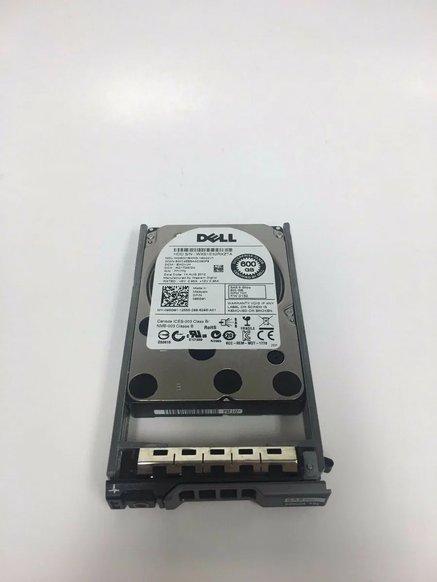 DELL DELL 96G91 600GB 10K 6GBps 2.5" Internal Hard Drive W/TRAY — foto produk