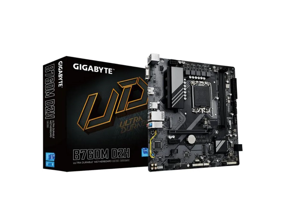 GIGABYTE GIGABYTE B760M D2H DDR5 Intel motherboard — product photo