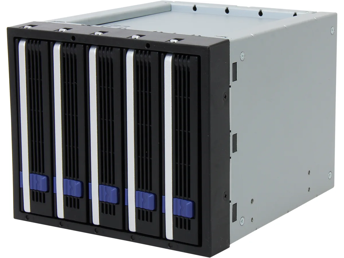 ICY DOCK ICY DOCK MB155SP-B 5×3.5" in 3×5.25" SATA hot-swap cage — ภาพสินค้า