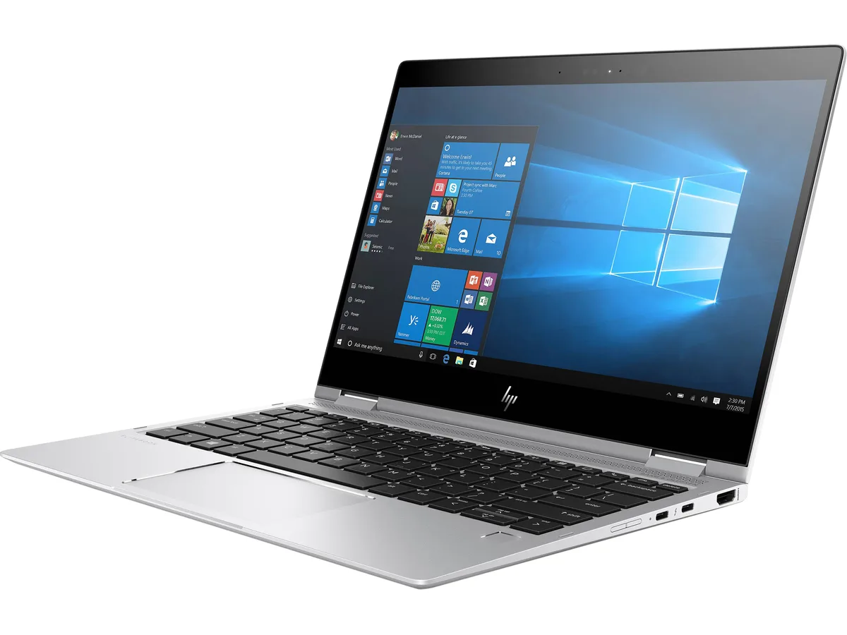 HP HP EliteBook x360 2-in-1 Laptop 2UE40UT#ABA Core i5-7300U 8GB 256GB SSD 12.5" FHD Touch Silver — תמונת המוצר