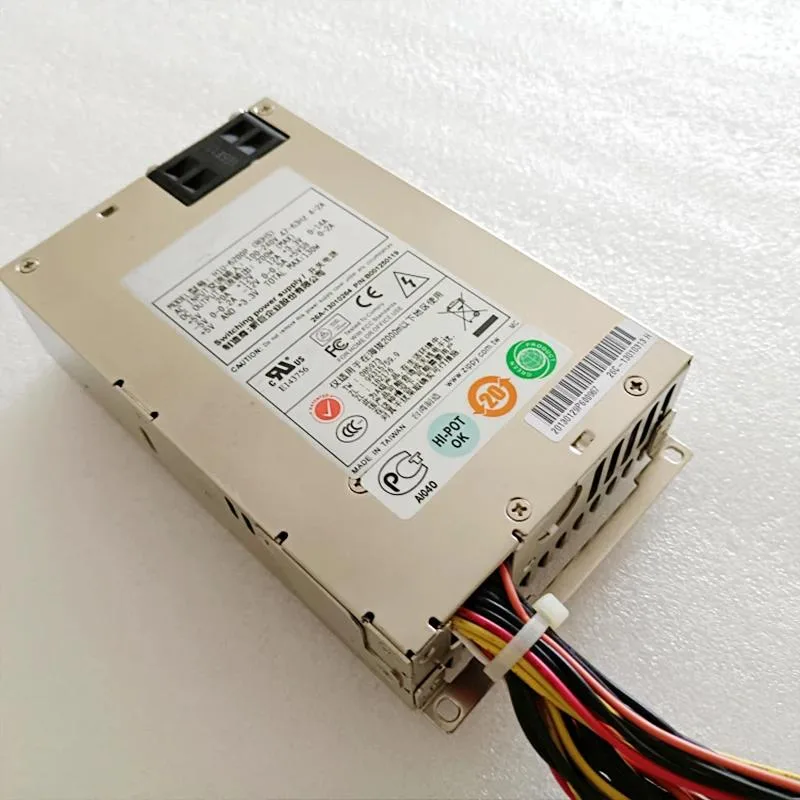 KHACHIMO 200W 1U server power supply unit, matte metal finish