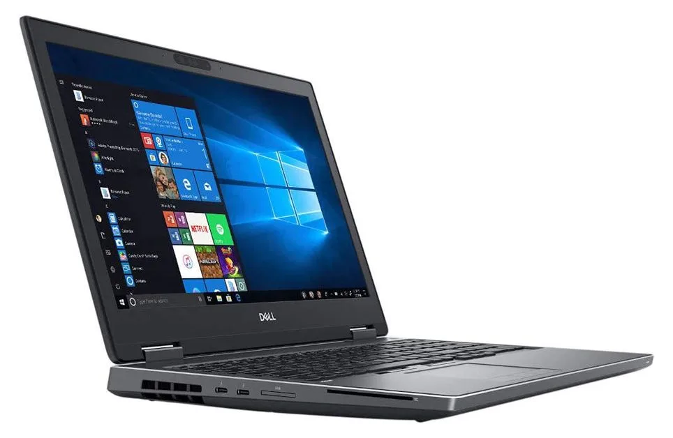 DELL DELL Precision 7530 laptop 15.6" i7-8750H 16GB 512GB Quadro P1000 — product photo