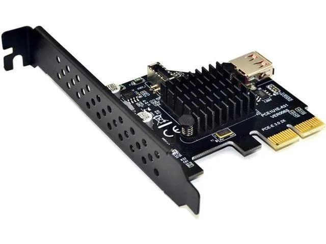 LORDWORLD LORDWORLD PCIe USB 3.2 20Pin 10Gbps Type-E &amp; USB 2.0 Adapter Full-Profile Bracket — product photo