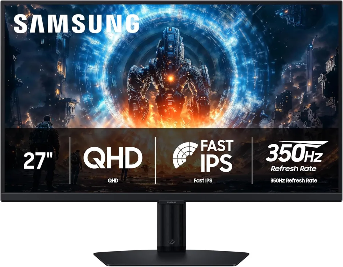 SAMSUNG SAMSUNG Odyssey G6 27" QHD 350Hz IPS Gaming Monitor LS27FG60DENXZA — product photo