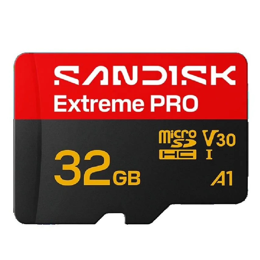 SanDisk SanDisk Extreme PRO microSDXC 32GB UHS-I U3 V30 A2 100MB/s SDSQXCO-032G-GS6MA — Produktfoto