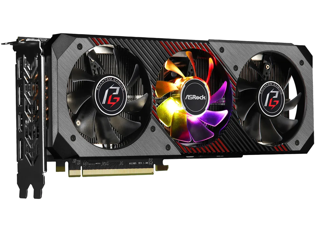 ASRock ASRock RX5700XTPGD8GOC Radeon RX 5700 XT 8GB graphics card — photo du produit