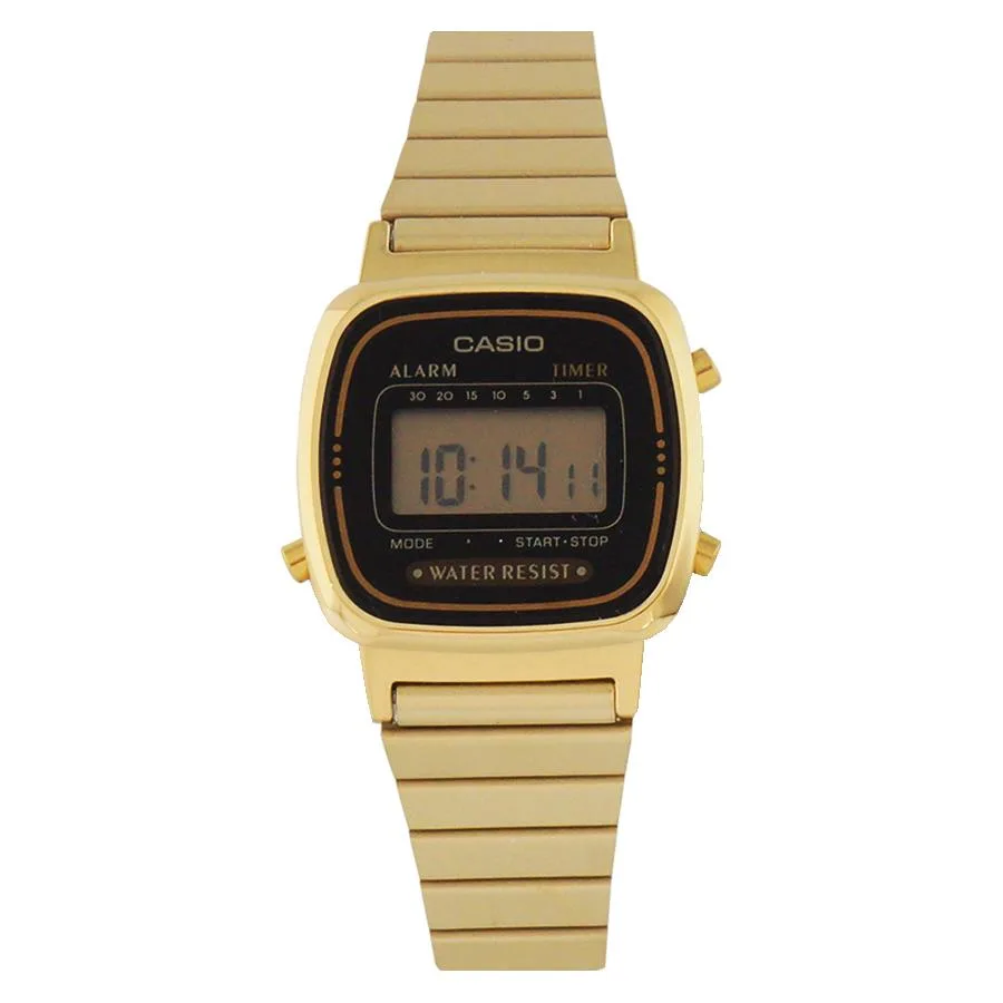 CASIO CASIO LA670WGA-1DF watch 25 mm case — product photo