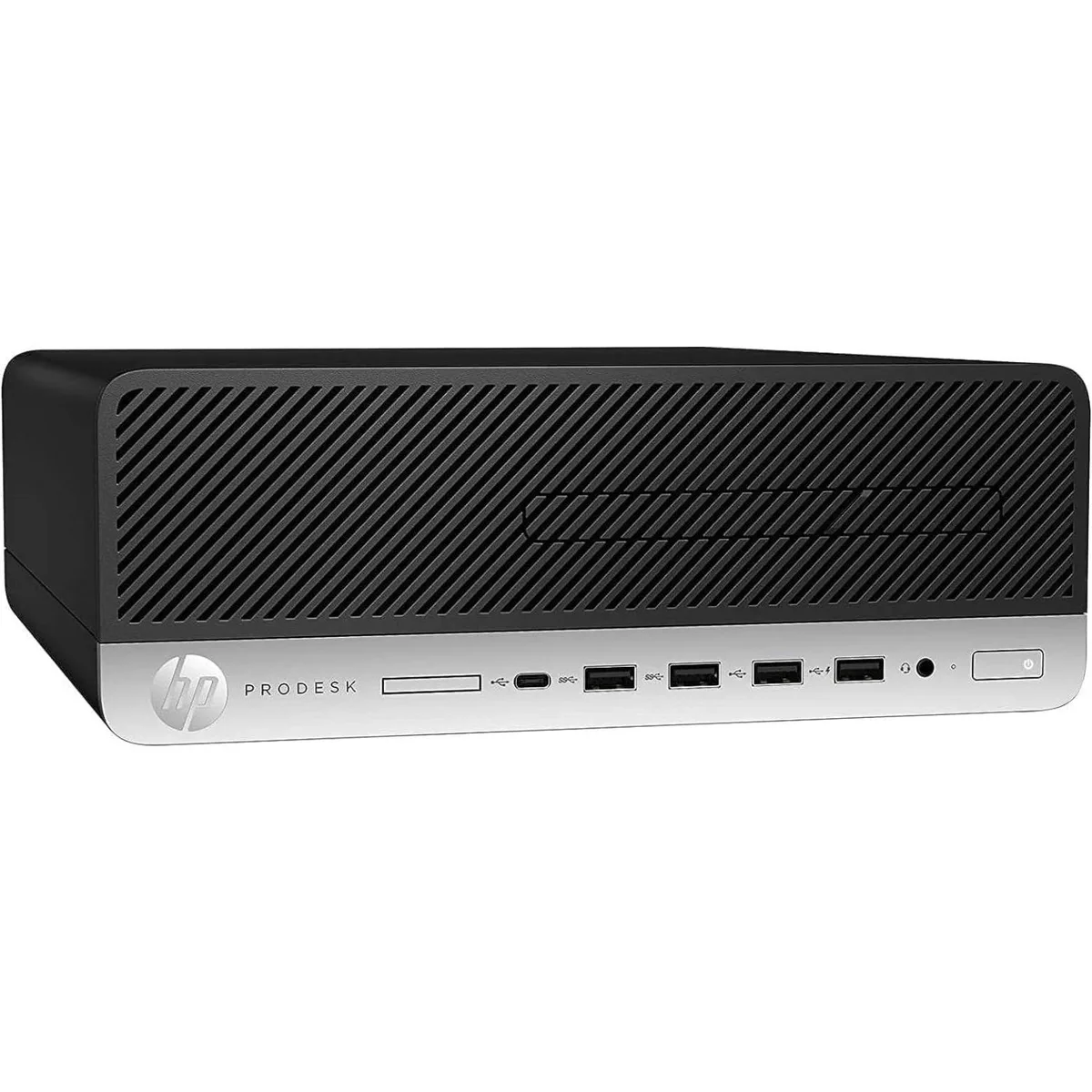 HP HP ProDesk 600 G5 SFF i3-8100 3.6 GHz 8 GB DDR4 256 GB SSD Windows 11 Pro desktop PC — photo du produit