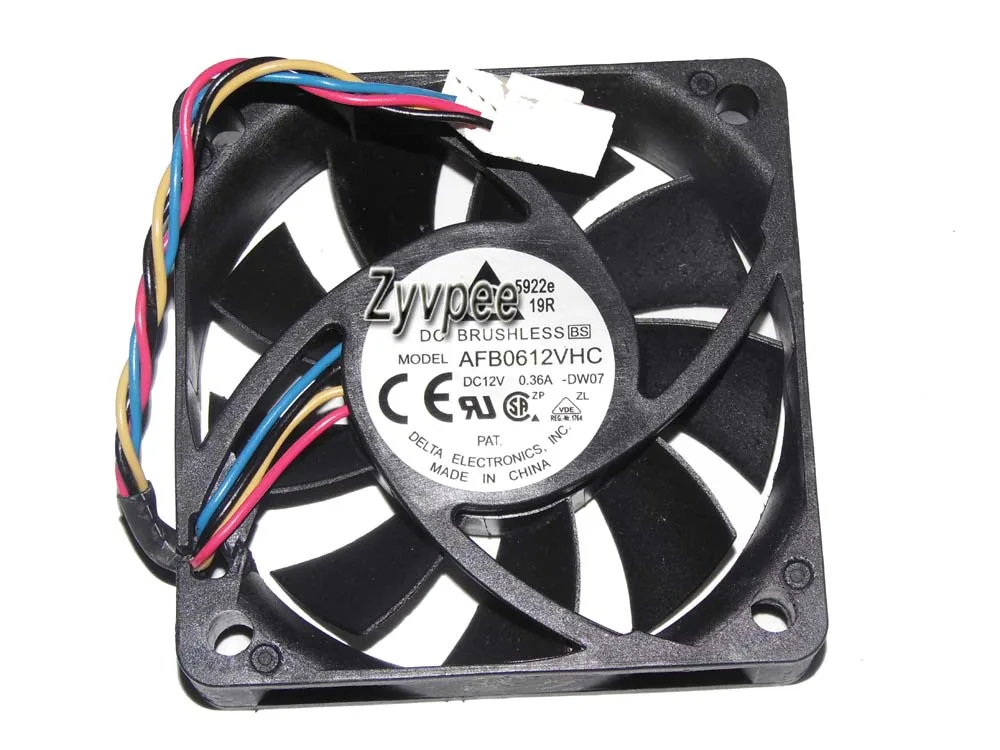 Zyvpee Zyvpee AFB0612VHC 60*15mm 4 Pin Case Fan — 제품 사진