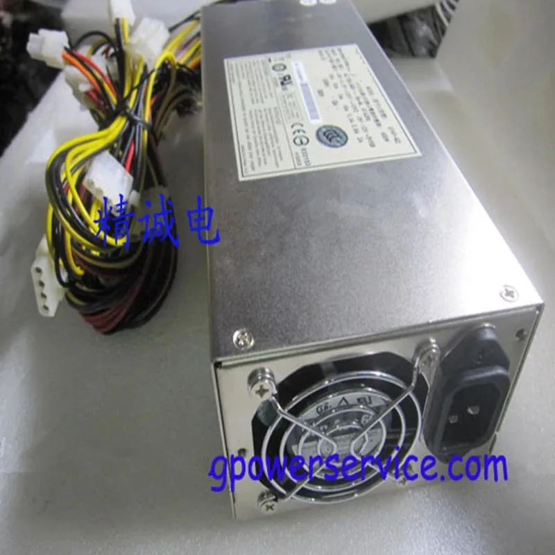 Black ATX power supply unit with branded label