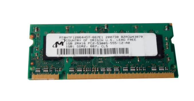 Micron Technology, Inc. Micron Technology, Inc. 1 GB PC2-5300 CL5 667 desktop RAM — product photo