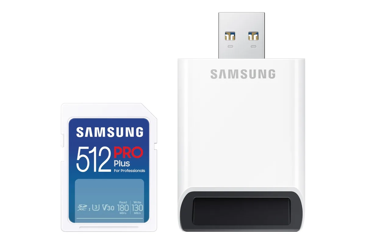 SAMSUNG SAMSUNG SD PRO Plus + USB Reader 512GB MicroSD Memory Card — 商品照片