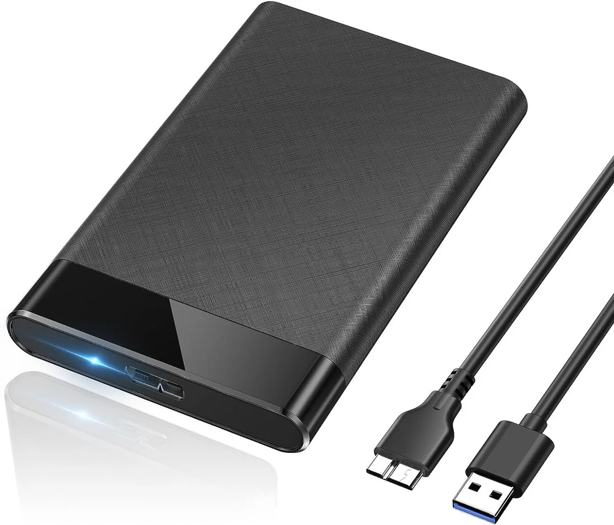 AUTYUE AUTYUE 2.5" USB 3.0 to SATA III Tool-Free Drive Enclosure Black — ürün fotoğrafı