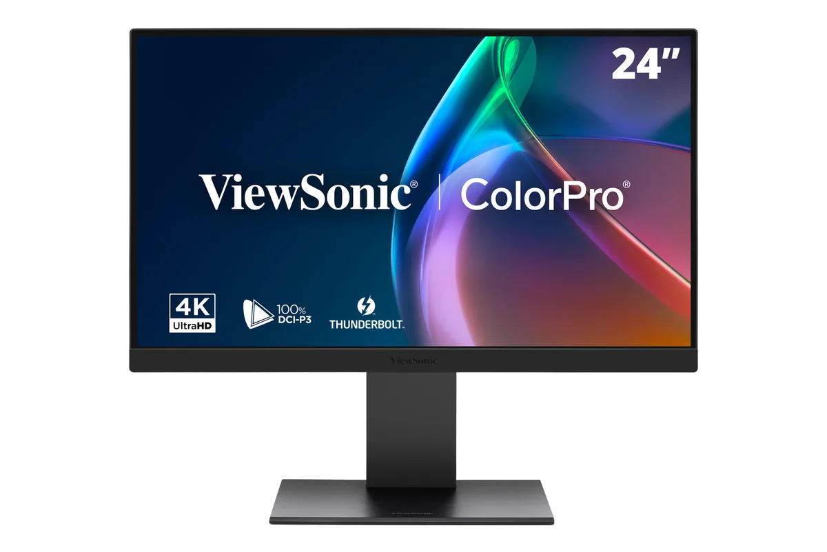ViewSonic ViewSonic VP2488-4K 24 4K Thunderbolt 4 Monitor — photo du produit