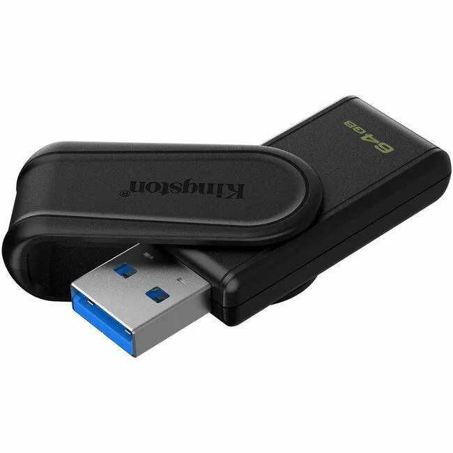 Kingston Technology Corp. Kingston DataTraveler Exodia S USB flash drive 64 GB USB 3.2 Gen 1 Black — toote foto