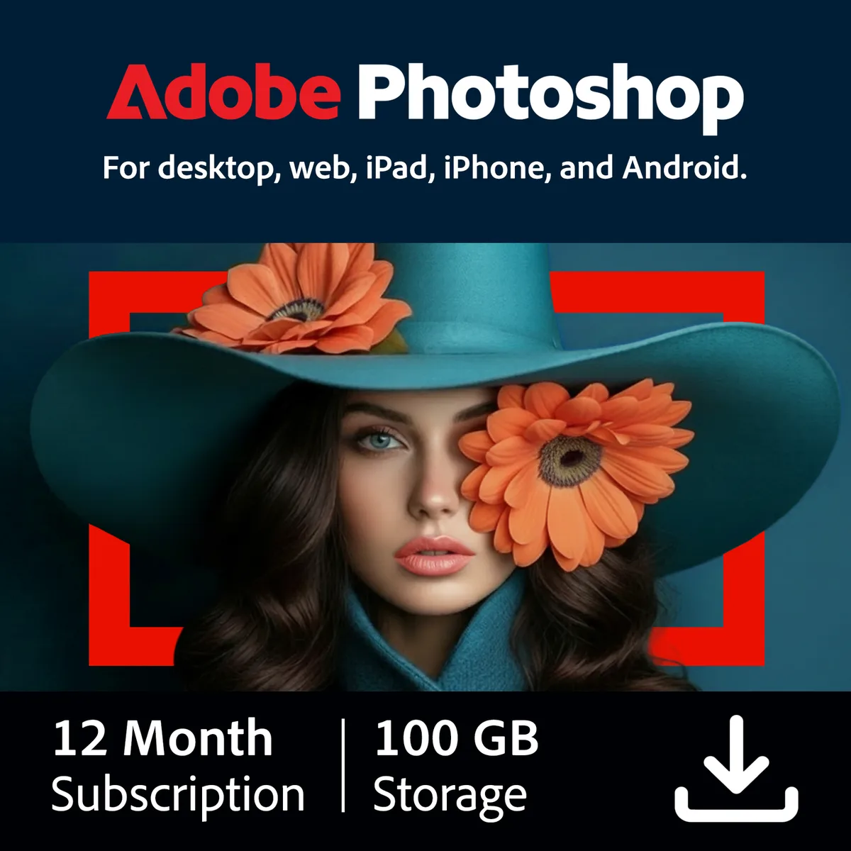 Adobe Adobe Photoshop 30016189 12-Month Subscription photo — product photo