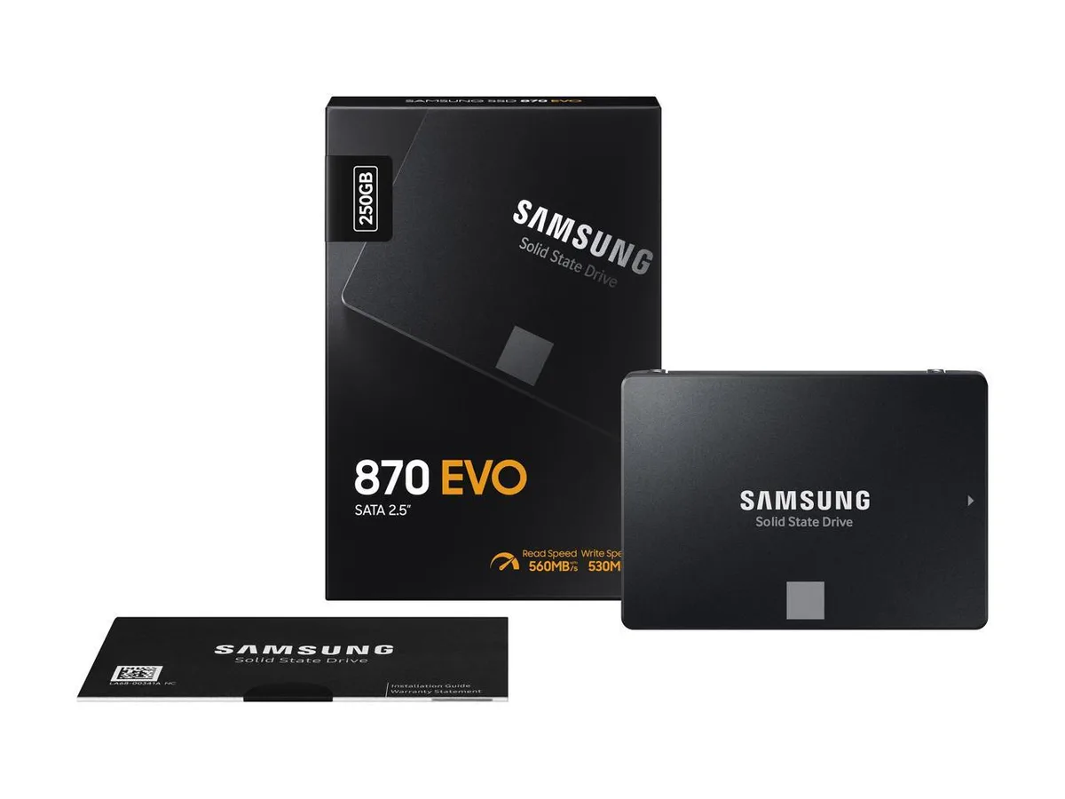 SAMSUNG SAMSUNG 870 EVO 2.5" 250GB SATA internal SSD — product photo