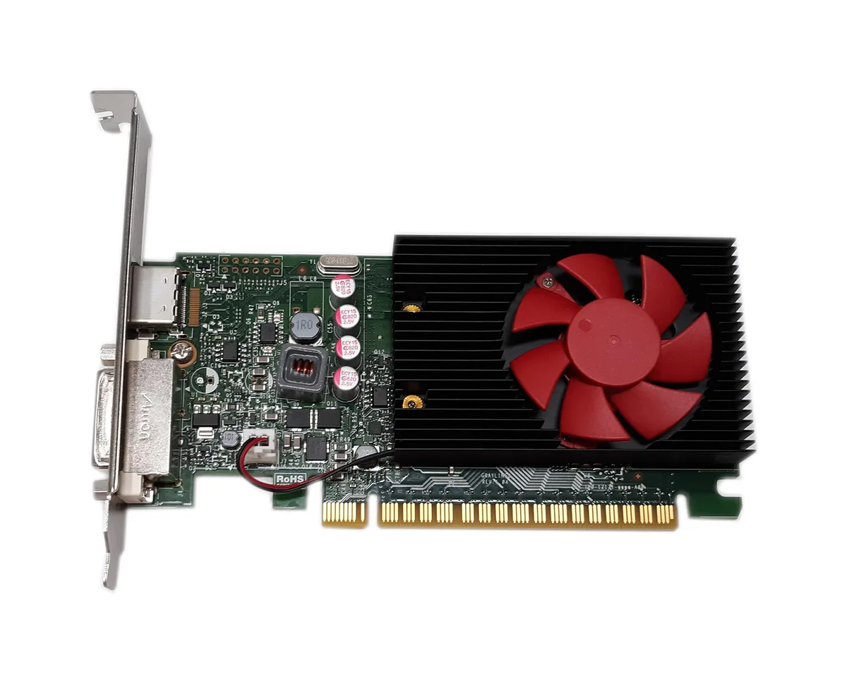 HP GeForce GT 730 graphics card with HDMI and DVI ports