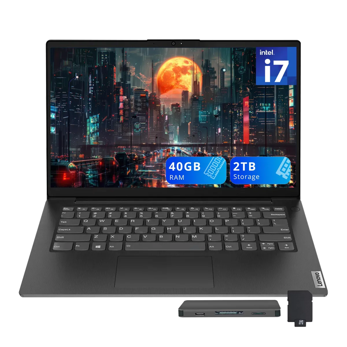 Lenovo Lenovo V14 G4 business laptop 14" FHD Core i7-13620H 40GB DDR4 1TB SSD 1TB dock — صورة المنتج