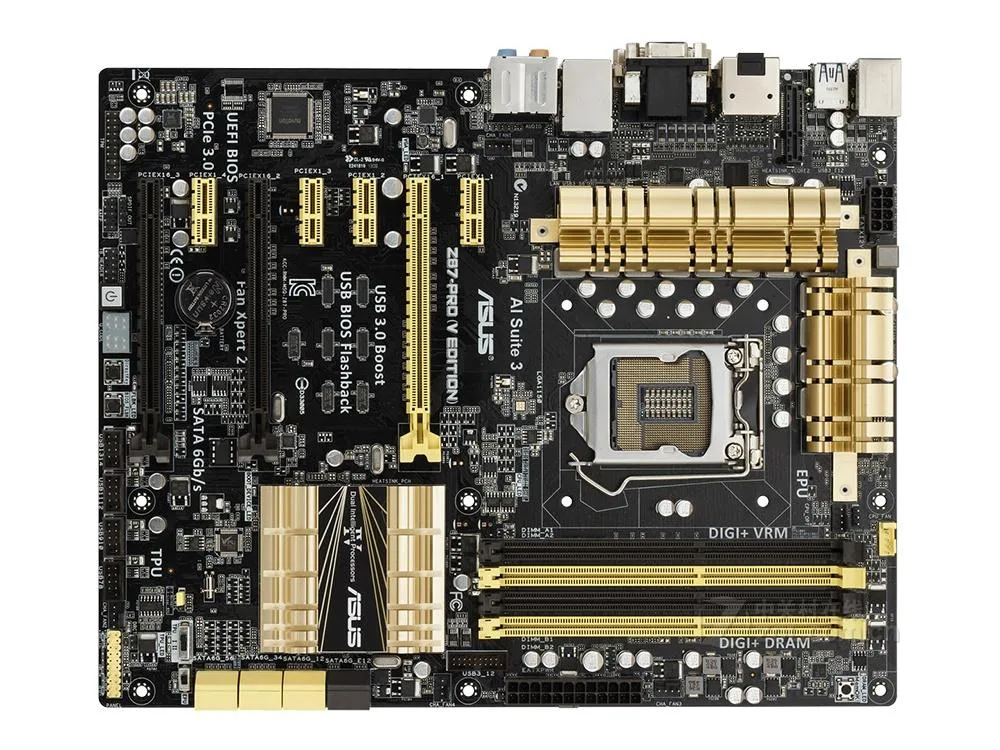 ASUS ASUS Z87-PRO(V EDITION) Intel motherboard LGA 1150 Z87 DDR3 32GB ATX — product photo