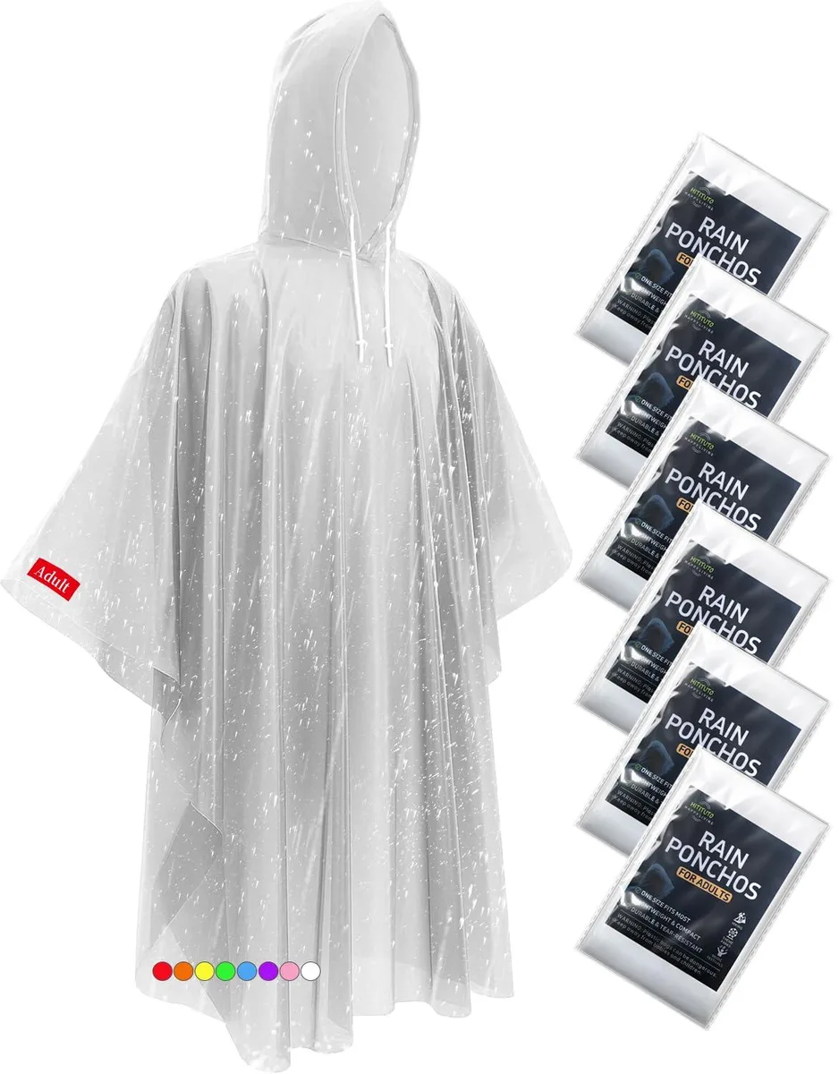 Hitituto Adult-6clear Men's Outerwear Clear 6 Pack — 商品写真