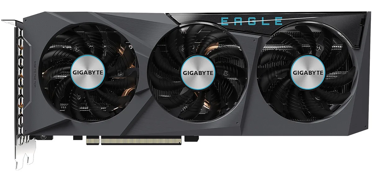 GIGABYTE GIGABYTE GV-R67XTEAGLE-12GD Radeon RX 6700 XT graphics card — fotografie produktu