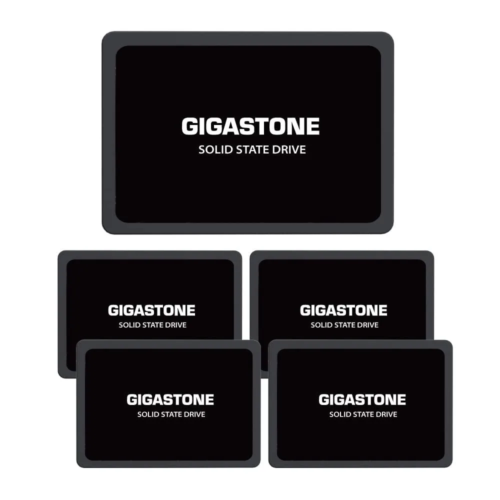 Gigastone Corporation Gigastone Corporation 5-Pack 120GB 2.5" SATA internal SSD — product photo