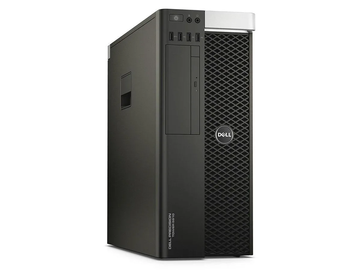 DELL DELL Precision T5810 Workstation Xeon E5-1650 v3 3.50GHz 6-Core 64GB DDR4 RTX 4000 8GB 512GB SSD 2TB HDD — תמונת המוצר