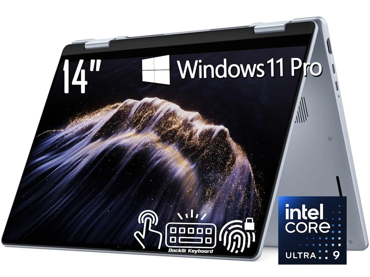 DELL DELL Plus 2-in-1 Laptop 14" WUXGA Touchscreen Intel Core Ultra 9 288V 32GB 1TB — 商品写真