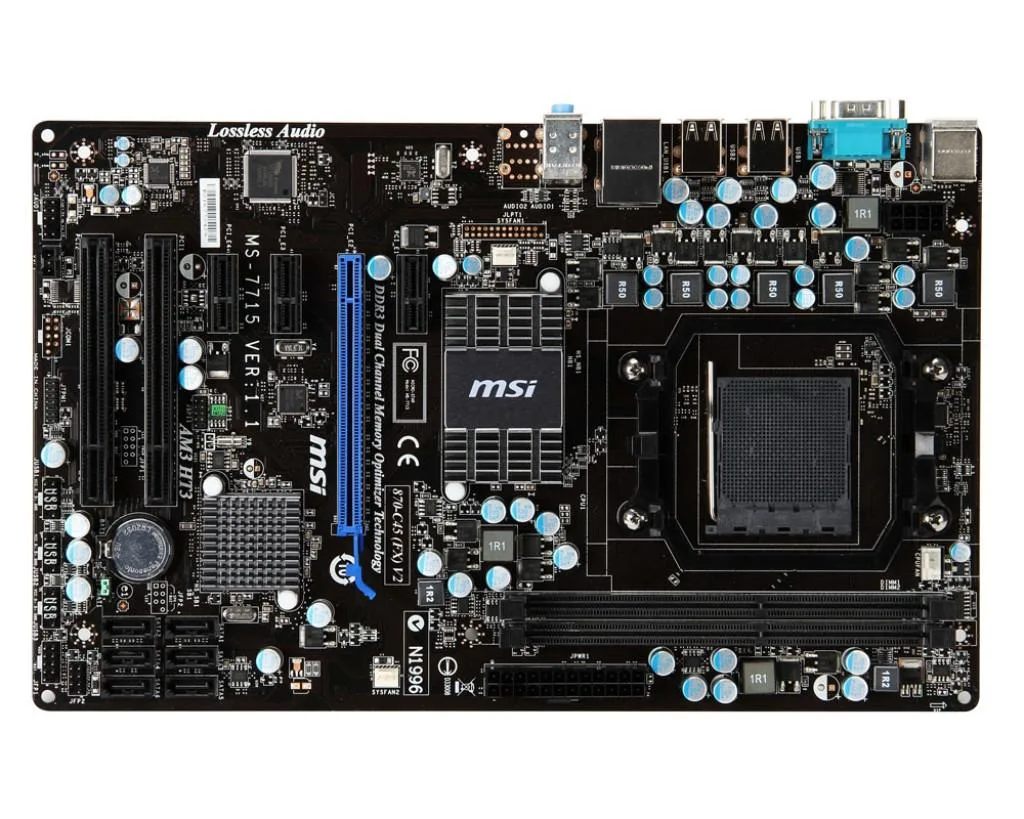 MSI MSI 870-C45 (FX) V2 AMD 770 AM3 DDR3 8GB ATX motherboard — product photo