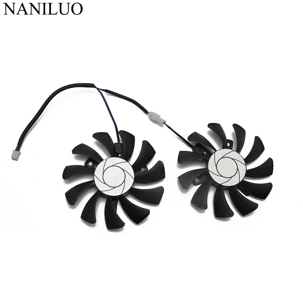 SXDOOL SXDOOL HA8010H12F-Z 75mm 2-pin GTX 1050 vga cooling — صورة المنتج