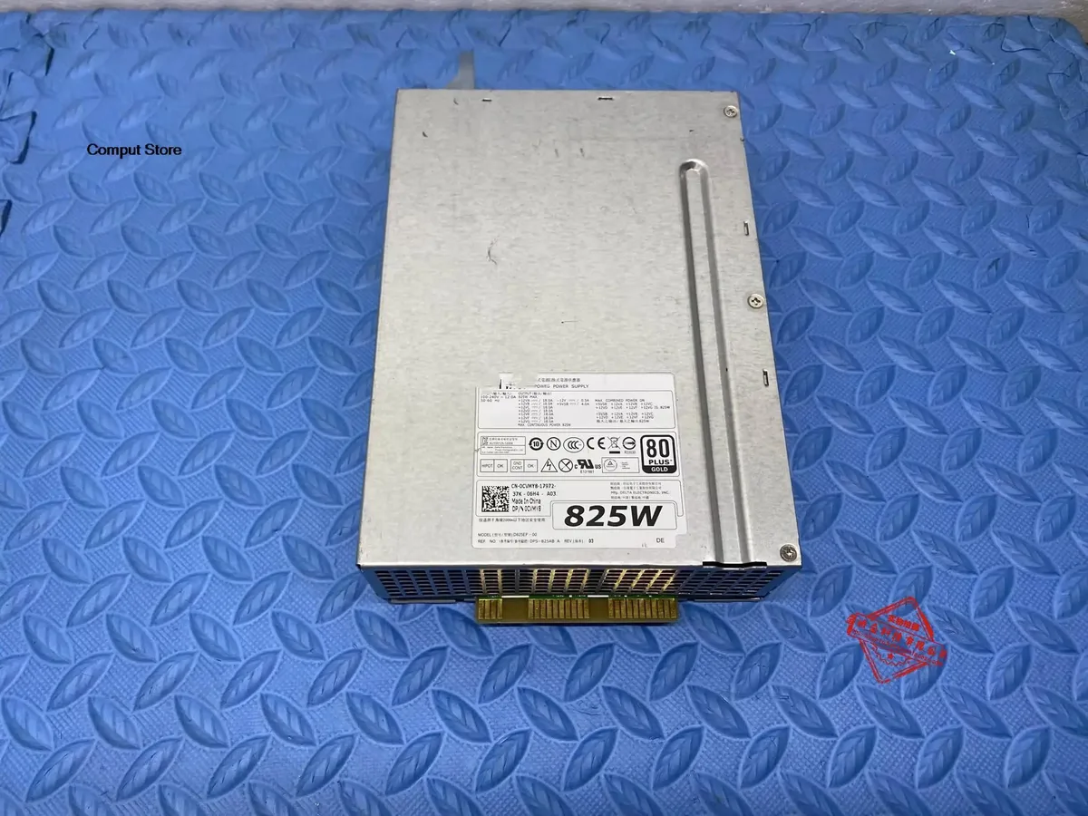 KHACHIMO KHACHIMO 825W Workstation Power Supply T5600 T5610 G57YP CVMY8 D825EF-00/01 — produktbild