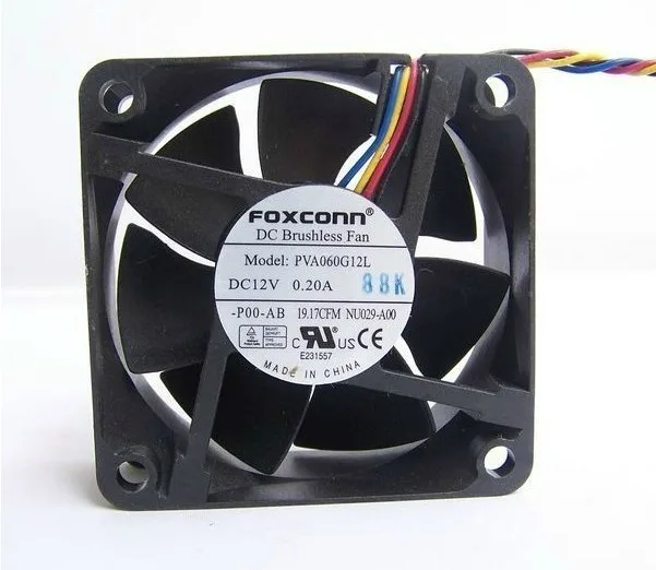 OEM Industries OEM Industries PVA060G12L 60mm 4-pin PWM fan CPU cooler — photo du produit