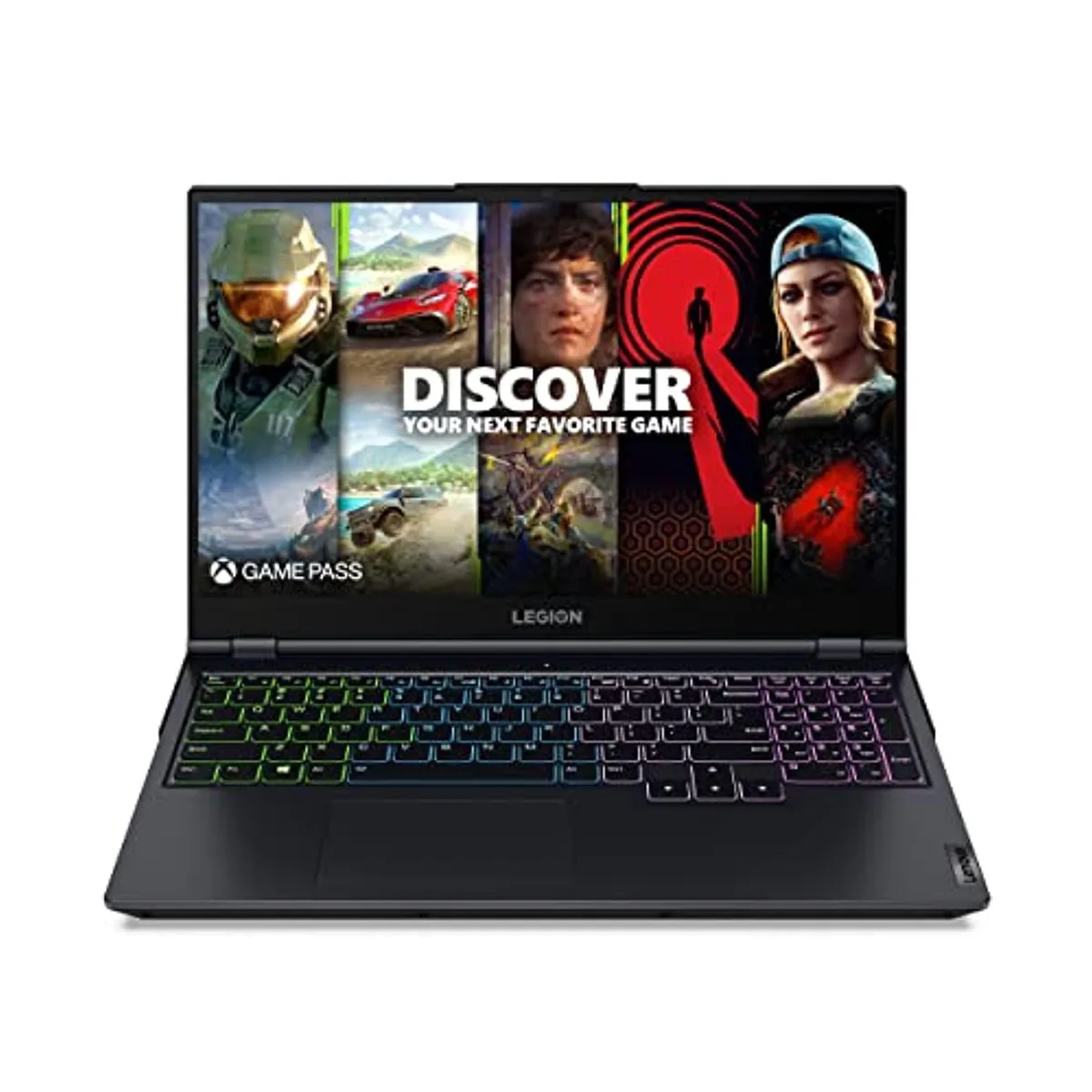 Black 14-inch 2-in-1 laptop with 360-degree hinge and touchscreen display