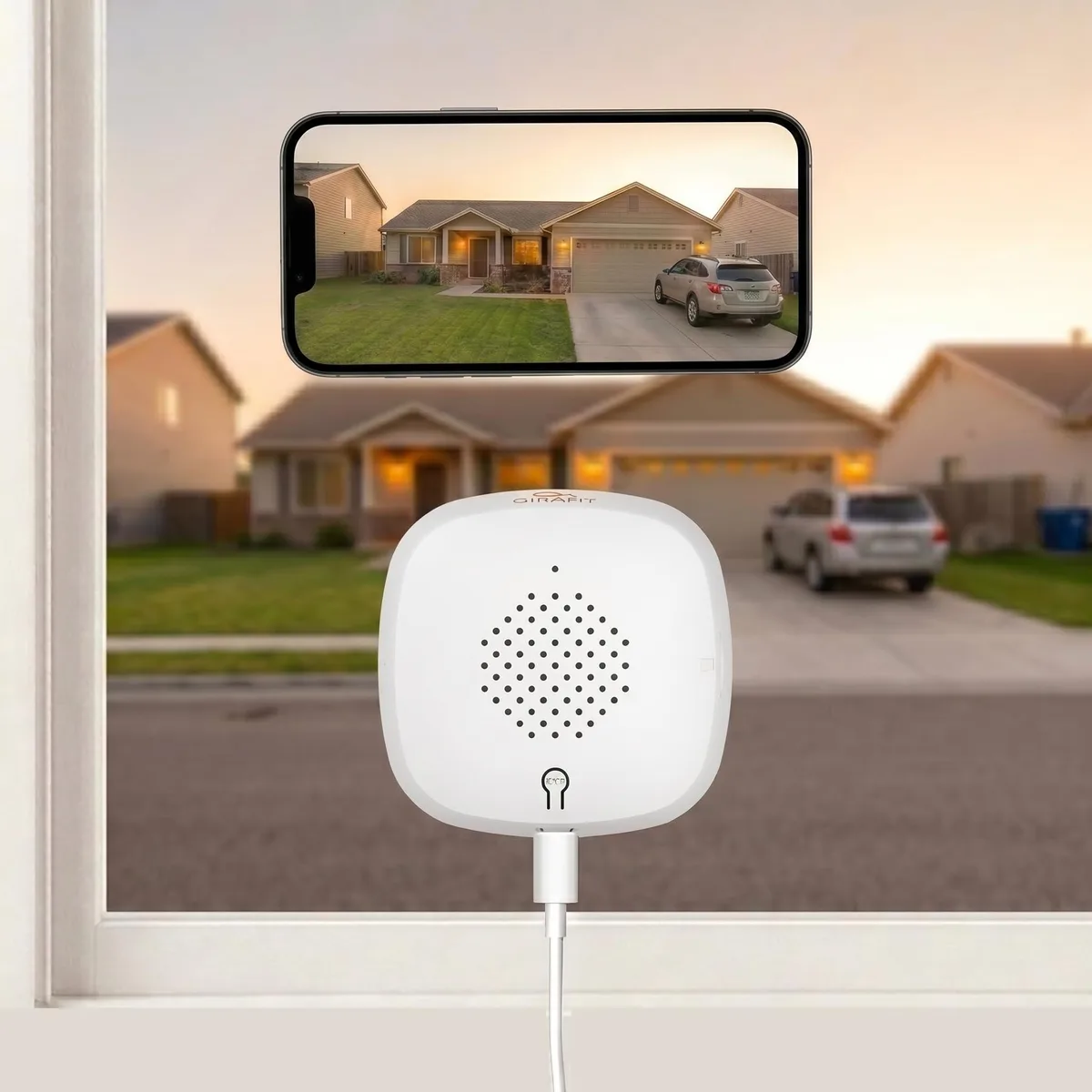  Clover GRF-W150W 2K Wireless Surveillance Window Camera White — product photo