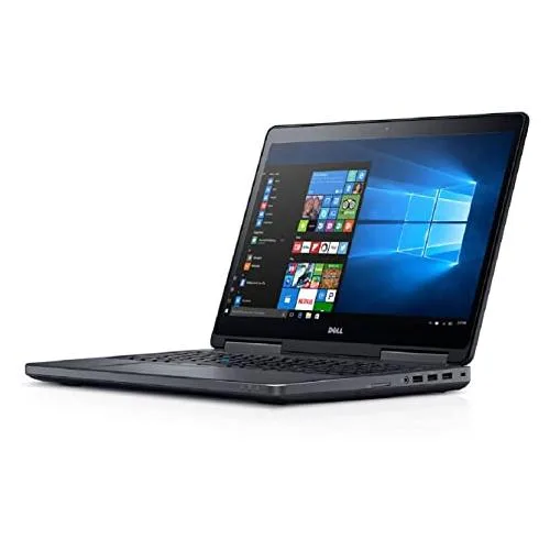 Dell Precision 7720 17 inch laptop silver chassis