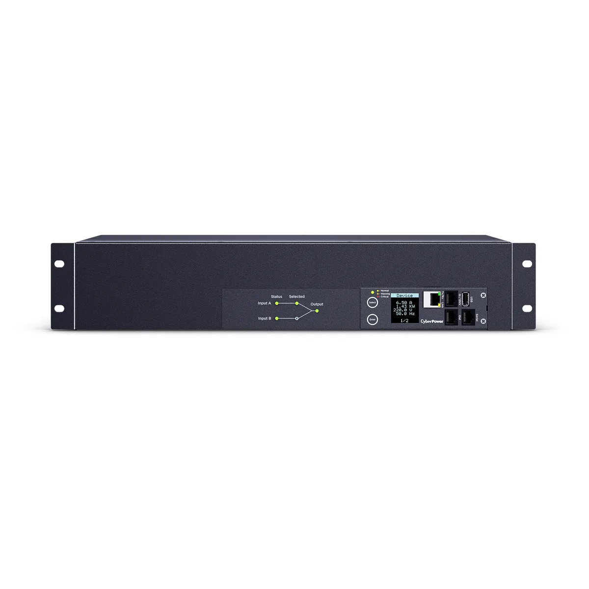 CyberPower CyberPower PDU44007 Switched ATS PDU 2U 30A 16×C13 2×C19 L6-30R — foto produk